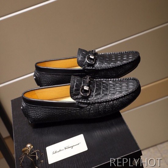 Ferragamo  2020 Mens Leather Loafer