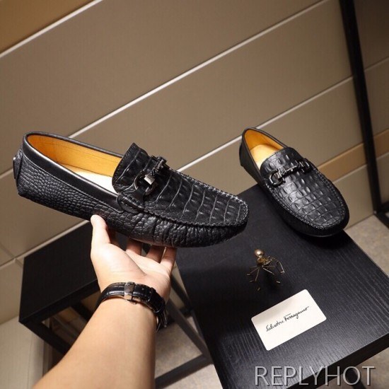 Ferragamo  2020 Mens Leather Loafer