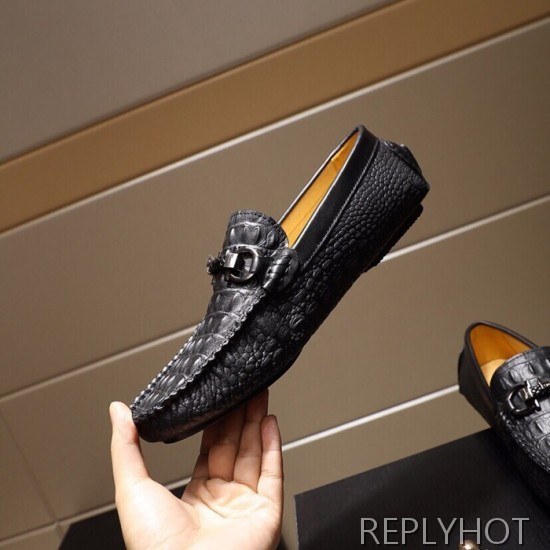 Ferragamo  2020 Mens Leather Loafer