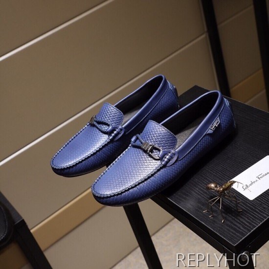 Ferragamo  2020 Mens Leather Loafer