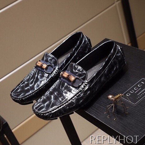 Gucci 2020 Mens Leather Loafer