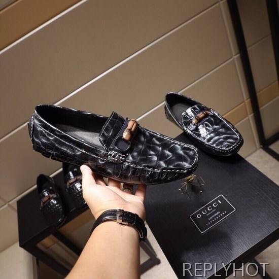 Gucci 2020 Mens Leather Loafer