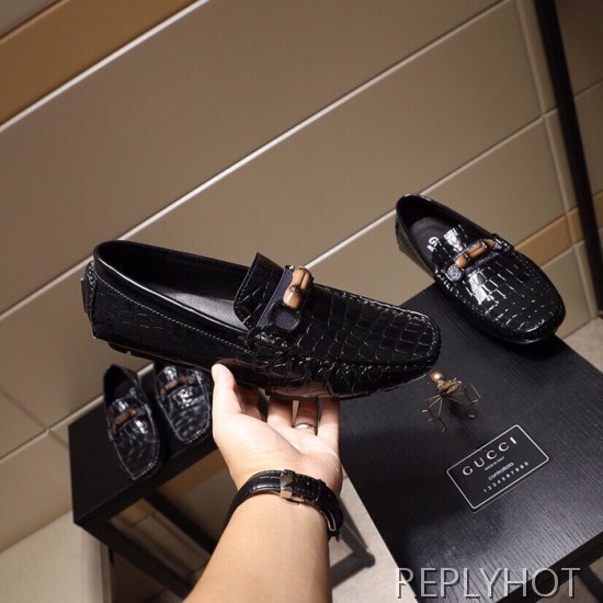 Gucci 2020 Mens Leather Loafer