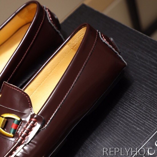 Gucci 2020 Mens Leather Loafer
