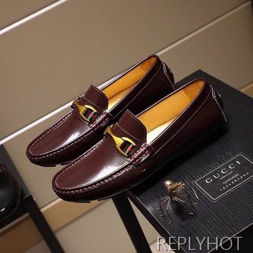 Gucci 2020 Mens Leather Loafer