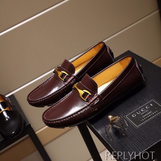 Gucci 2020 Mens Leather Loafer