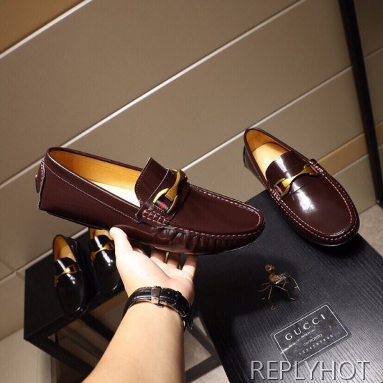 Gucci 2020 Mens Leather Loafer