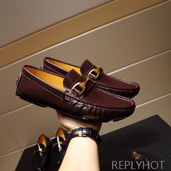Gucci 2020 Mens Leather Loafer