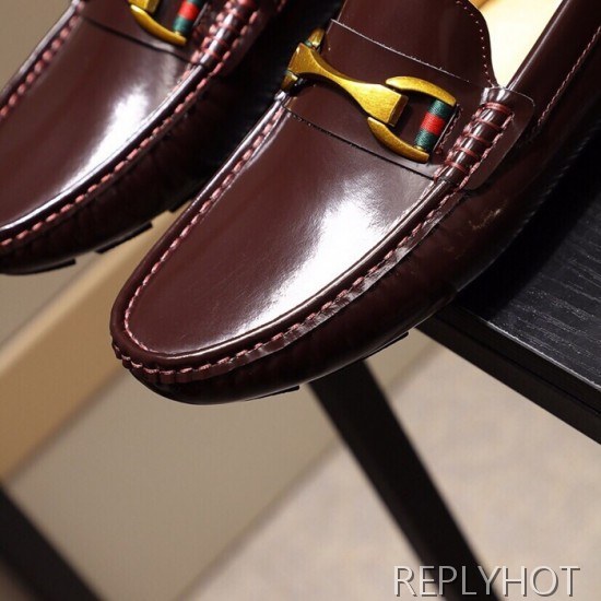 Gucci 2020 Mens Leather Loafer