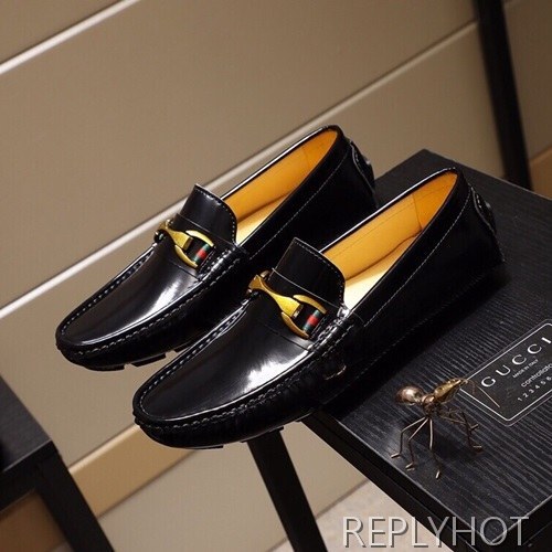 Gucci 2020 Mens Leather Loafer
