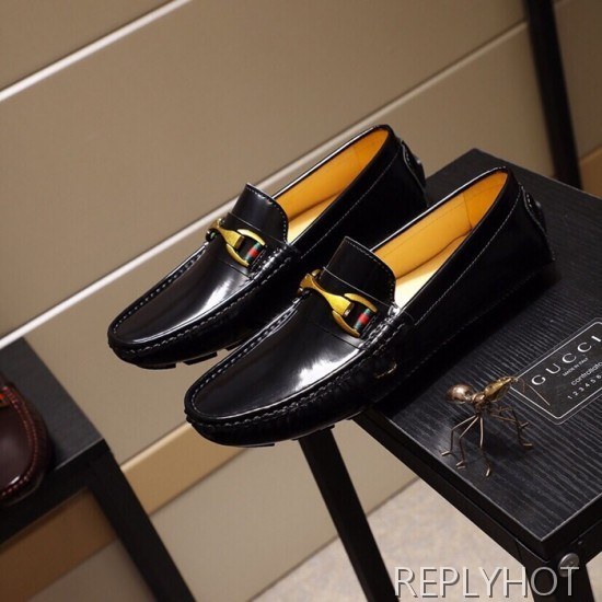 Gucci 2020 Mens Leather Loafer