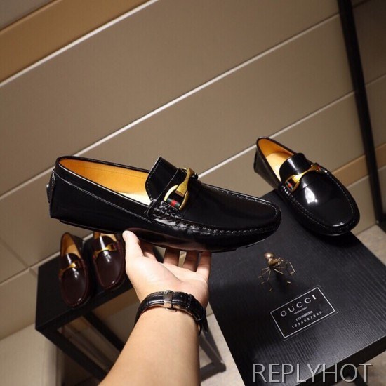 Gucci 2020 Mens Leather Loafer