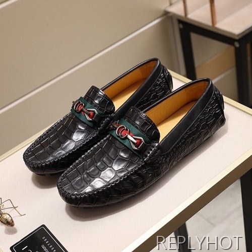 Gucci 2020 Mens Leather Loafer