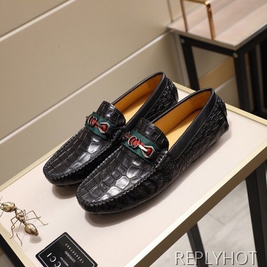 Gucci 2020 Mens Leather Loafer