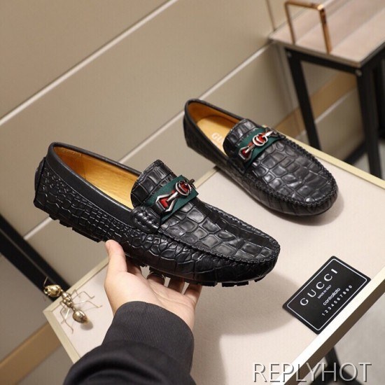 Gucci 2020 Mens Leather Loafer