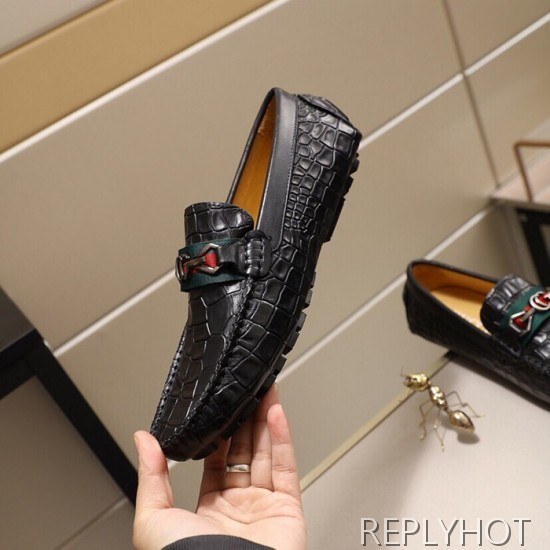 Gucci 2020 Mens Leather Loafer