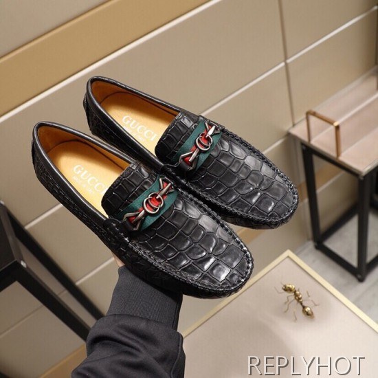 Gucci 2020 Mens Leather Loafer