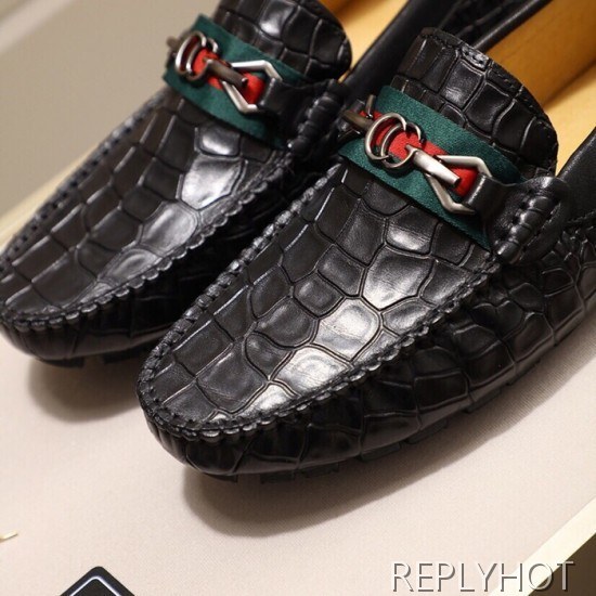 Gucci 2020 Mens Leather Loafer