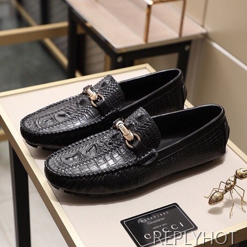 Gucci 2020 Mens Leather Loafer