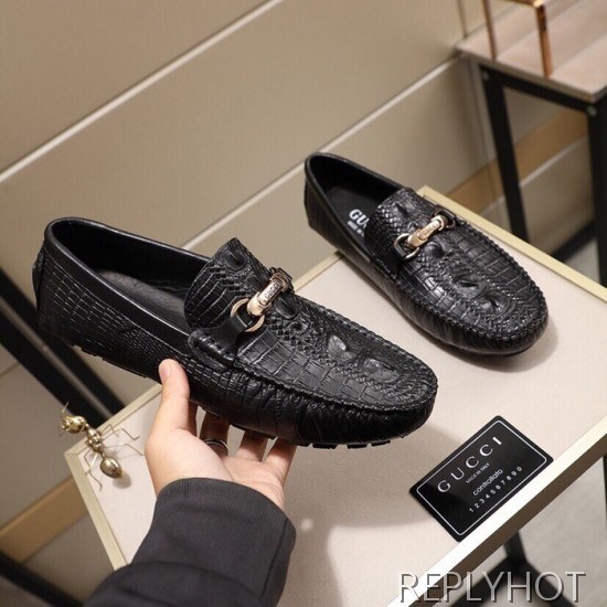 Gucci 2020 Mens Leather Loafer