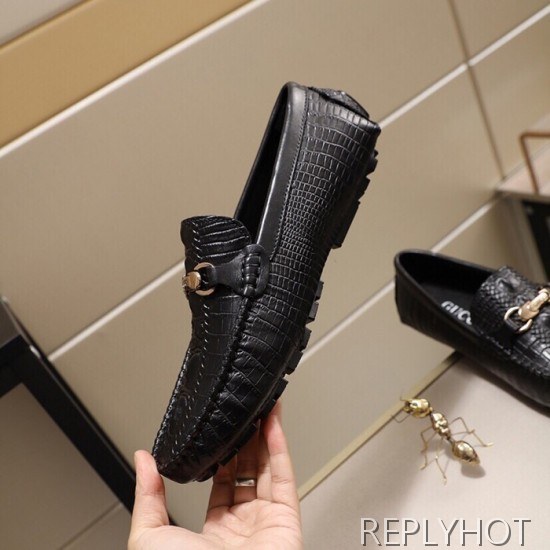 Gucci 2020 Mens Leather Loafer