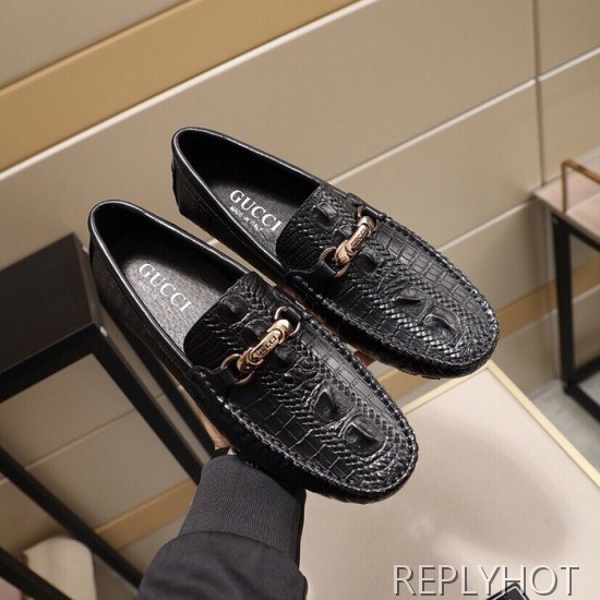 Gucci 2020 Mens Leather Loafer