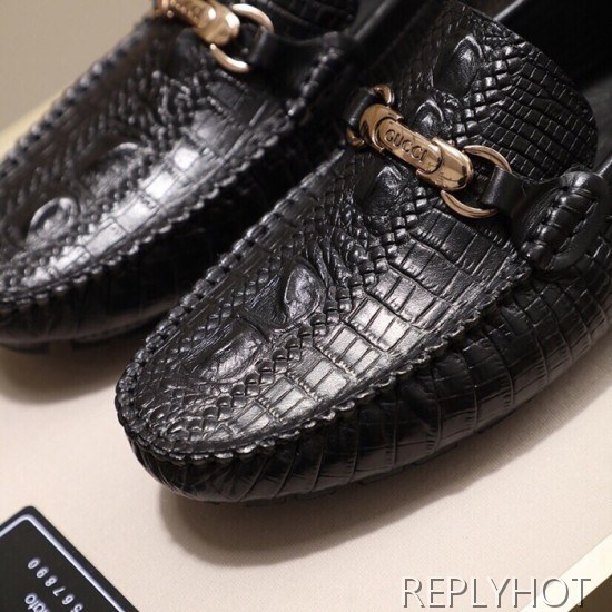 Gucci 2020 Mens Leather Loafer