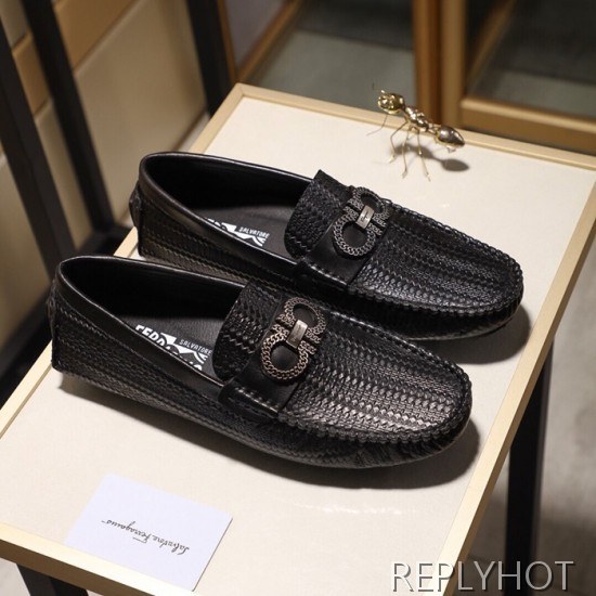 Ferragamo  2020 Mens Leather Loafer