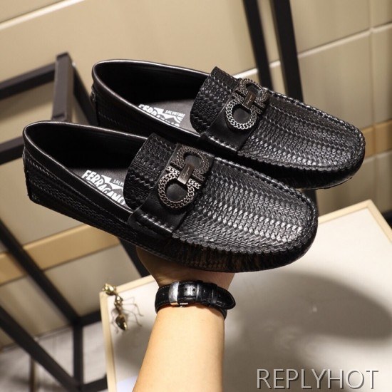 Ferragamo  2020 Mens Leather Loafer