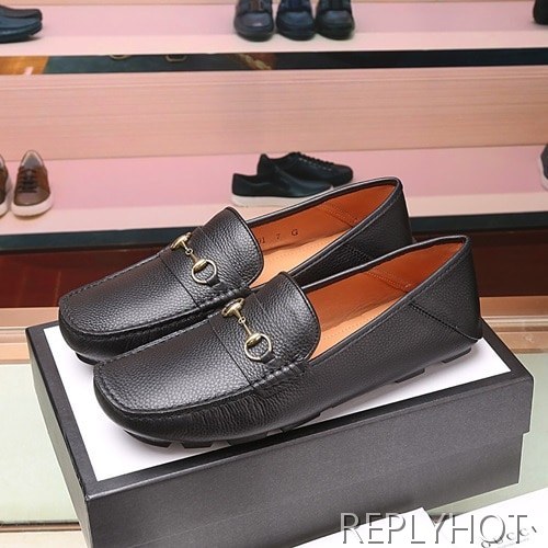 Gucci 2020 Mens Leather Loafer