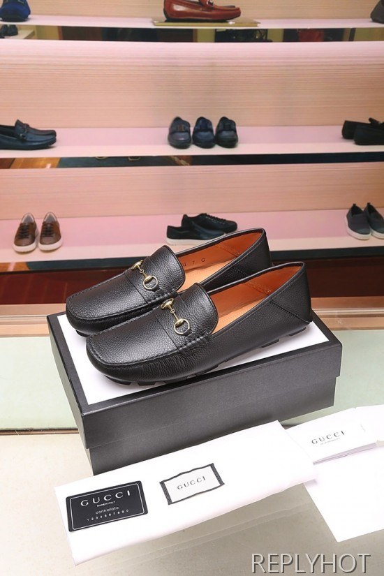 Gucci 2020 Mens Leather Loafer