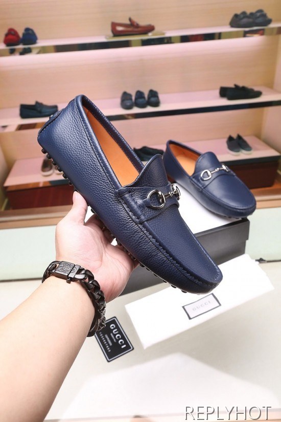 Gucci 2020 Mens Leather Loafer