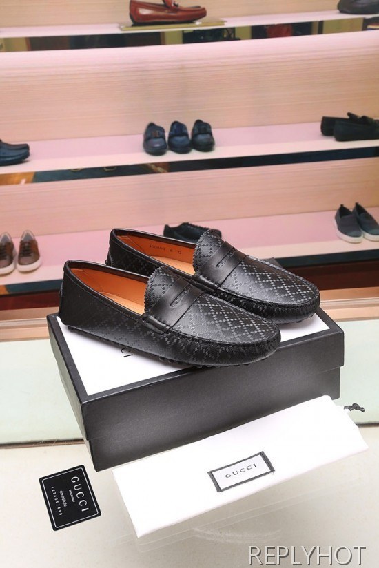 Gucci 2020 Mens Leather Loafer
