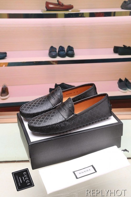 Gucci 2020 Mens Leather Loafer