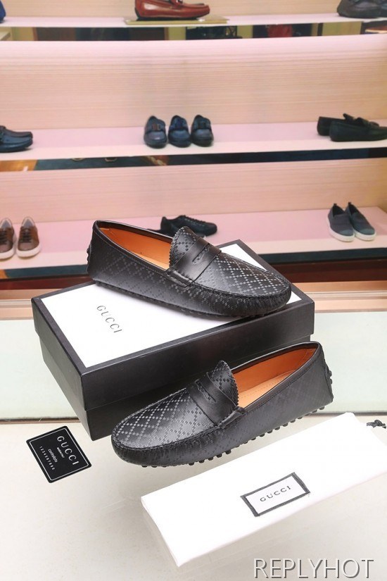 Gucci 2020 Mens Leather Loafer