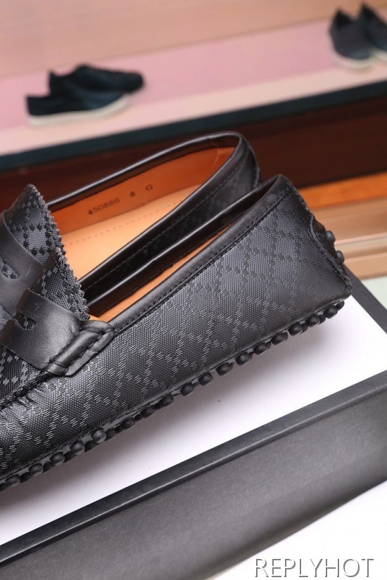 Gucci 2020 Mens Leather Loafer