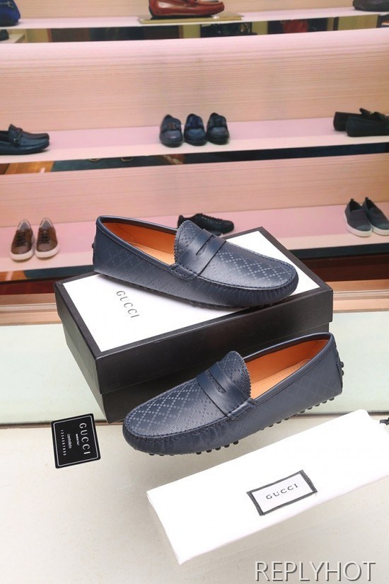 Gucci 2020 Mens Leather Loafer