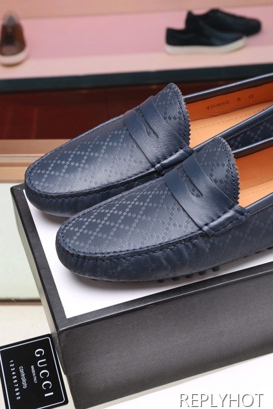Gucci 2020 Mens Leather Loafer