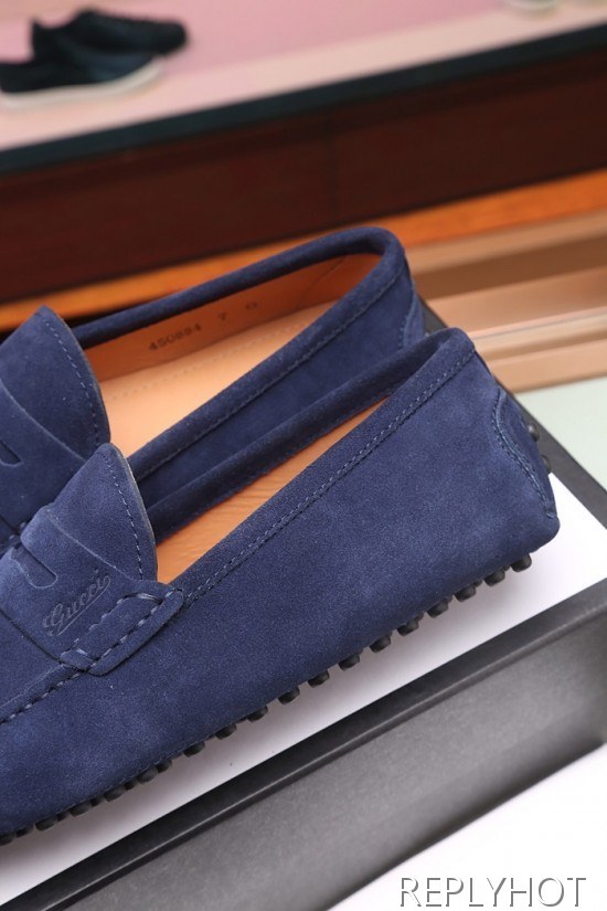 Gucci 2020 Mens Leather Loafer