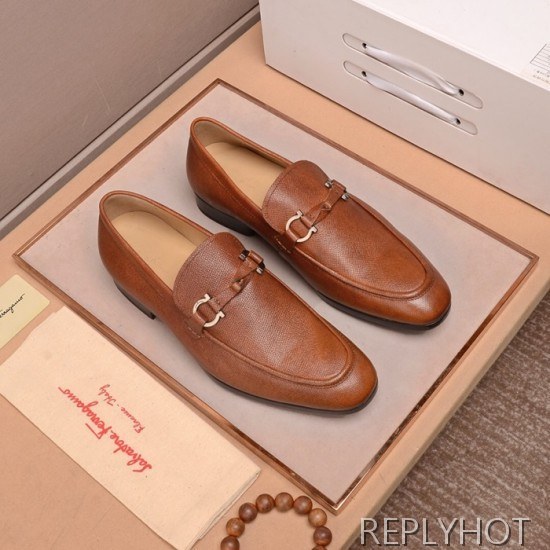 Ferragamo  2020 Mens Leather Loafer