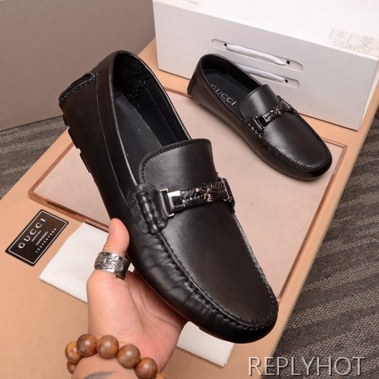 Gucci 2020 Mens Leather Loafer