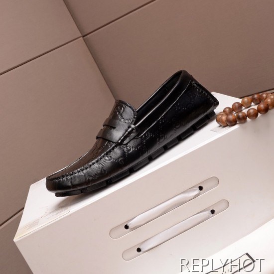 Gucci 2020 Mens Leather Loafer