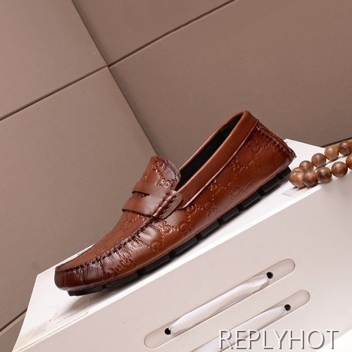 Gucci 2020 Mens Leather Loafer