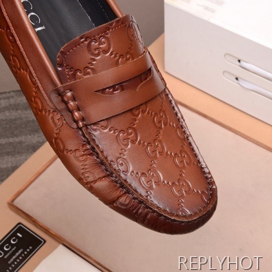 Gucci 2020 Mens Leather Loafer