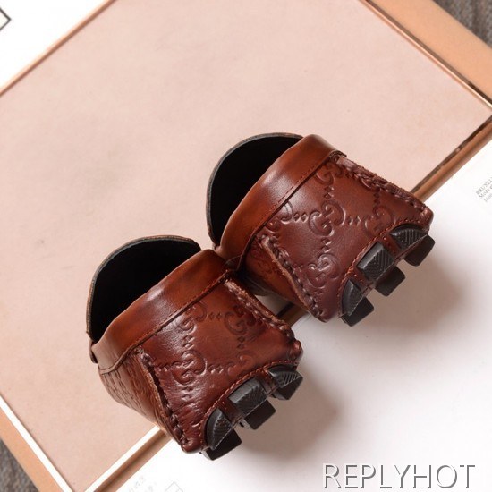 Gucci 2020 Mens Leather Loafer