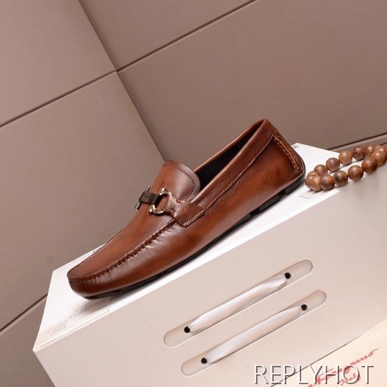 Ferragamo  2020 Mens Leather Loafer