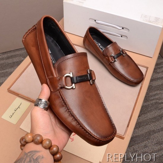Ferragamo  2020 Mens Leather Loafer