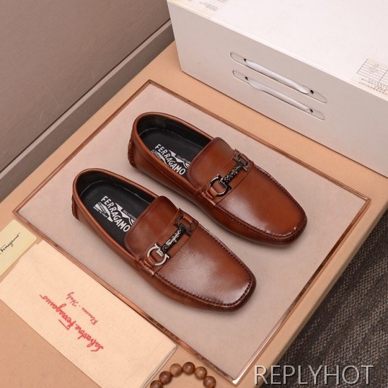 Ferragamo  2020 Mens Leather Loafer