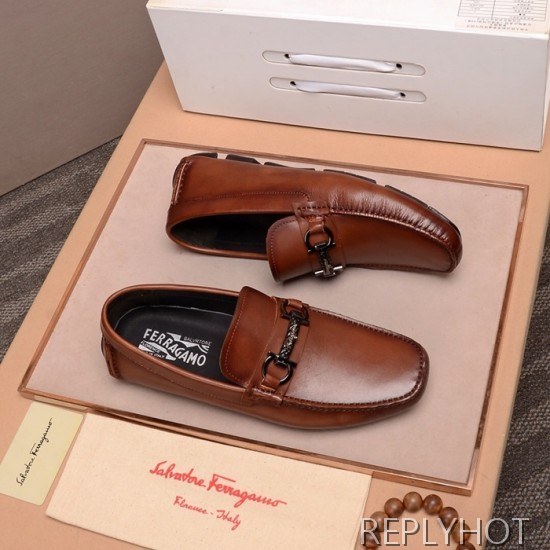 Ferragamo  2020 Mens Leather Loafer