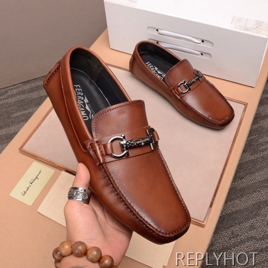 Ferragamo  2020 Mens Leather Loafer